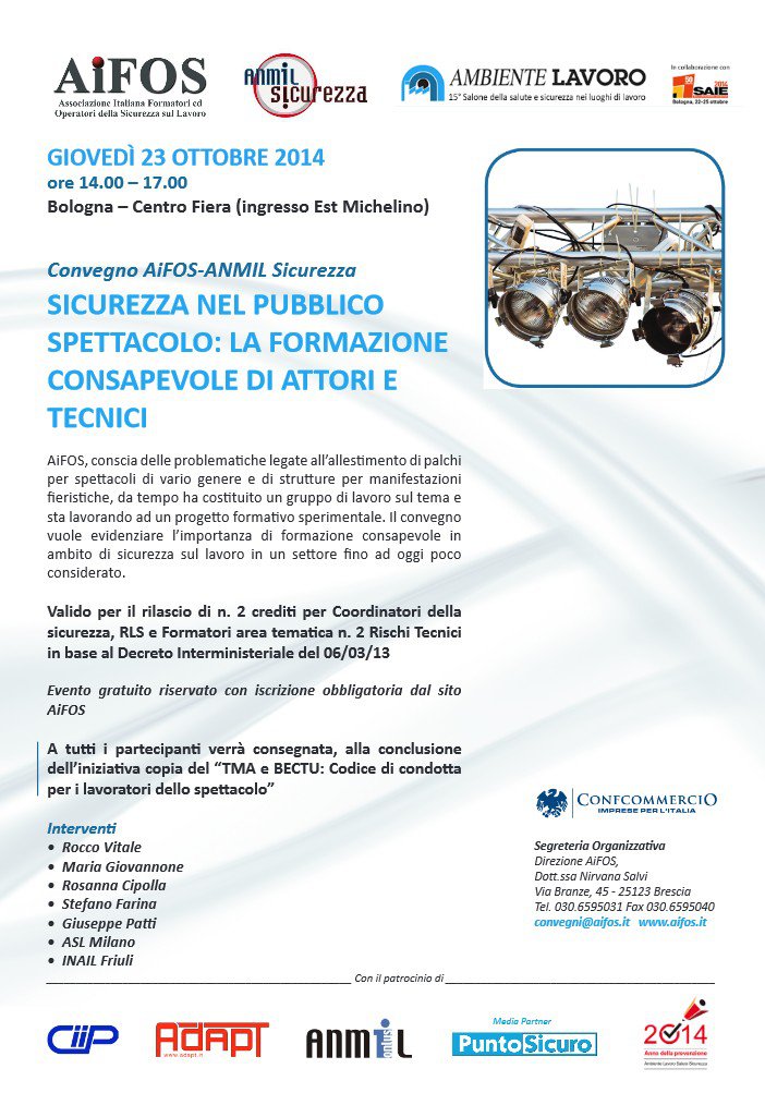 Locandina Convegno