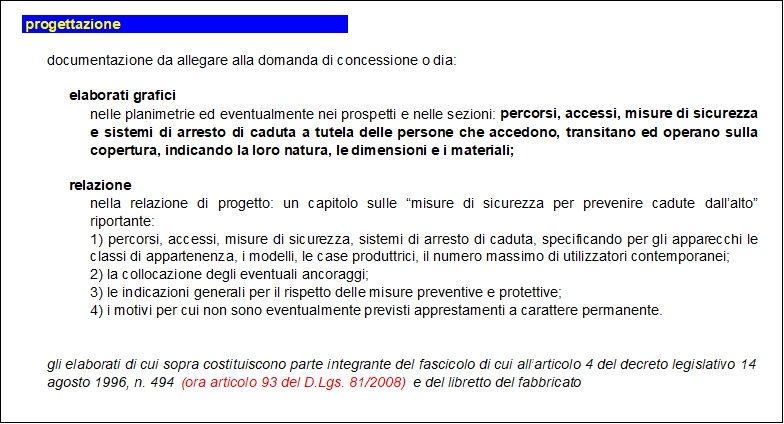 OBBLIGO LINEE VITA Provincia Autonoma di Trento