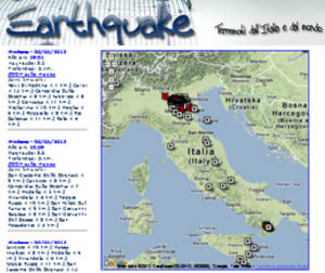 earthquake- ultimi terremoti